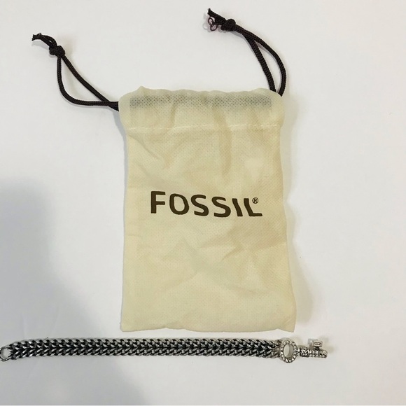 FOSSIL Silver Chain Bracelet - Picture 1 of 5